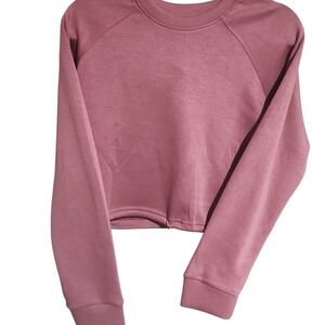 NWT - Women's Mauve Cropped Sweatshirt
